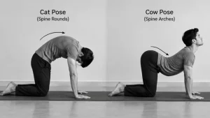 Cat-Cow Stretch exercise for fast bowlers spine mobility