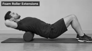 फास्ट बॉलर्स के लिए फोम रोलर एक्सटेंशन एक्सरसाइज (Foam Roller Extensions exercise for fast bowlers back pain recovery)